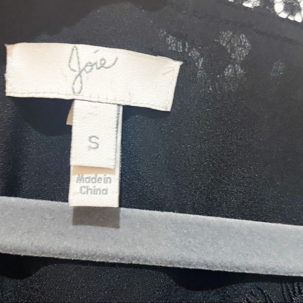 JOIE Susina Black Lace Shift Dress Size Small - Picture 7 of 11